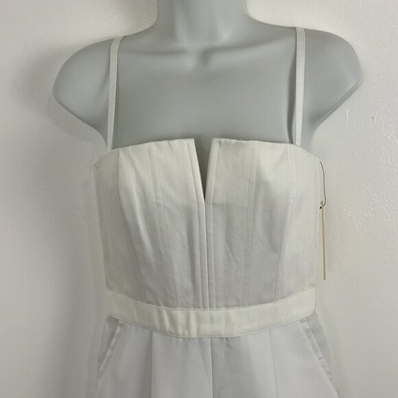 Alice + Olivia NWT Sleeveless Pleated Crepe Jumpsuit - Picture 4 of 14